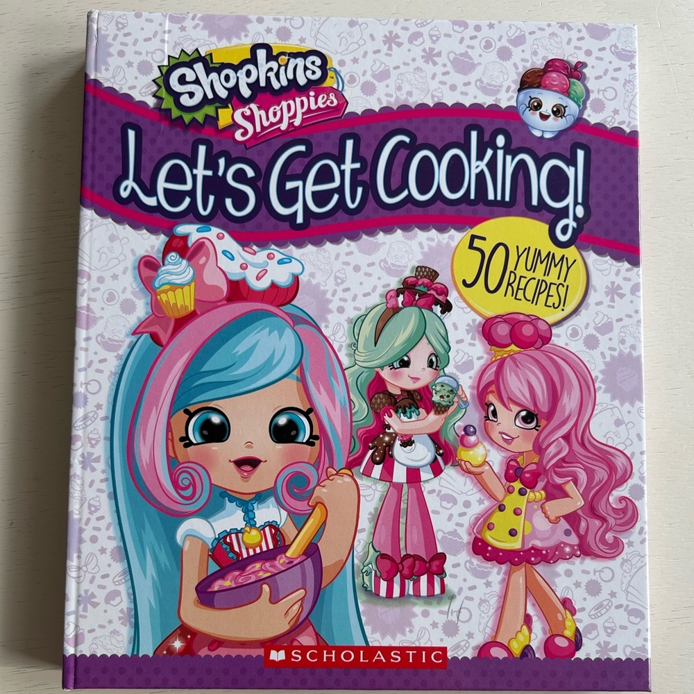 Shopkins Shoppies Let's Get Cooking Book